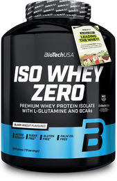 BioTech Iso Whey Zero Whey Protein Isolat Pulver zuckerfrei und laktosefrei – Bild 1 von 2