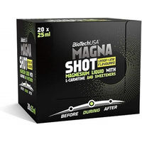 Produktbild von BioTech Magna Shot L-Carnitin Zitrone Ampullen 20 Stück