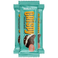 Produktbild von BioTech USA Crispy Protein Bar Schokolade glutenfrei 16 Stück