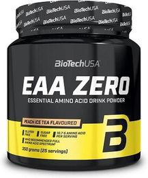 BioTech USA EAA Zero Aminosäuren Pulver zuckerfrei und glutenfrei – Bild 1 von 2
