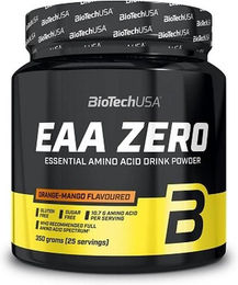 BioTech USA EAA Zero Aminosäuren Pulver zuckerfrei und glutenfrei – Bild 1 von 2