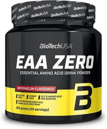 BioTech USA EAA Zero Aminosäuren Pulver zuckerfrei und glutenfrei – Bild 1 von 2