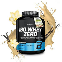 Produktbild von BioTech USA Iso Whey Zero Whey Protein Isolat Pulver laktosefrei 1000 g