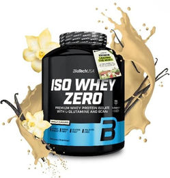 BioTech USA Iso Whey Zero Whey Protein Isolat Pulver laktosefrei – Bild 1 von 1