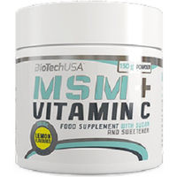 Produktbild von BioTech USA MSM + Vitamin C Pulver