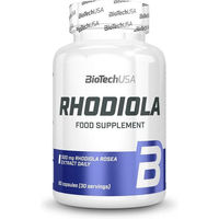 Produktbild von BioTech USA Rhodiola 500mg Kapseln glutenfrei und laktosefrei
