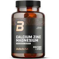 Produktbild von BioTechUSA Calcium Zinc Magnesium Mineralstoff-Komplex Citrat Tabletten 90 Stück
