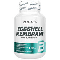 Produktbild von BioTechUSA Eggshell Membrane Kapseln mit Eierschalenmembran, 60 Kapseln, glutenfrei und laktosefrei