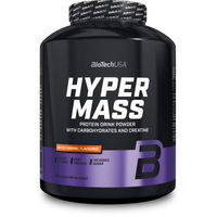 Produktbild von BioTechUSA Hyper Mass Gainer Pulver Karamell glutenfrei und zuckerfrei 2270 g