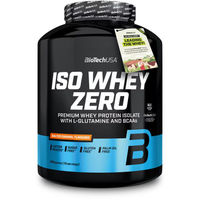 Produktbild von BioTechUSA Iso Whey Zero Molkenprotein-Isolat Pulver Salz-Karamell glutenfrei 1816 g