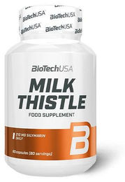 BioTechUSA Milk Thistle Kapseln mit pflanzlichem Ursprung 60 Stück – Bild 1 von 4