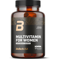 Produktbild von BioTechUSA Multivitamin For Women aus biologischen Quellen 60 Tabletten