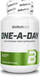 BioTechUSA One-A-Day Multivitamin Tabletten vegan glutenfrei laktosefrei für Sportler – Bild 1 von 2