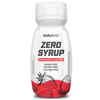 Produktbild von BioTechUSA Zero Syrup zuckerfrei und fettfrei Erdbeere 320 ml