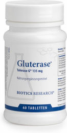 BIOTIC RESEARCH Gluterase Tabletten glutenfrei laktosefrei zuckerfrei ohne Zusatzstoffe – Bild 1 von 1