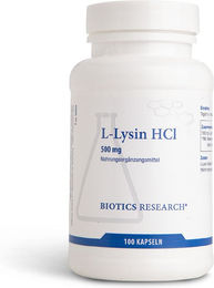 BIOTICS® RESEARCH L-Lysin HCL Kapseln – Bild 1 von 1
