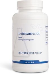 BIOTICS® RESEARCH Leinsamenöl Kapseln – Bild 1 von 1