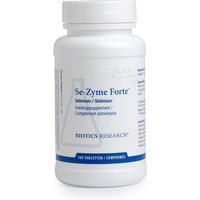 Produktbild von BIOTICS RESEARCH Se-Zyme Forte Tabletten mit Selenhefe vegetarisch glutenfrei laktosefrei zuckerfrei 100 Stück