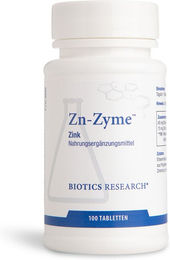 BIOTICS RESEARCH Zn-Zyme Tabletten glutenfrei laktosefrei zuckerfrei ohne Zusatzstoffe – Bild 1 von 1