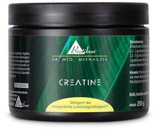 Biotikon Creatin Monohydrat Pulver 250 g vegan ohne Zusatzstoffe – Bild 1 von 2