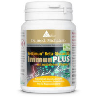 Produktbild von Biotikon ImmunPLUS Beta Glucan 85 nach Dr. Michalzik, 700 mg Beta-Glucan, 60 Kapseln, vegan und ohne Zusatzstoffe