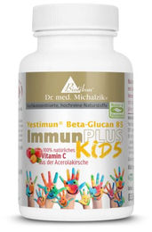 Biotikon ImmunPLUS Kids Pulver mit Beta-Glucan und Acerola/Hagebutte ohne Zusatzstoffe für Kinder 83,5 g – Bild 1 von 1