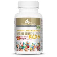 Produktbild von Biotikon ImmunPLUS Kids Pulver mit Beta-Glucan und Acerola/Hagebutte ohne Zusatzstoffe für Kinder 83,5 g