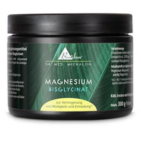 Produktbild von Biotikon Magnesium Bisglycinat Pulver vegan und glutenfrei 300 g