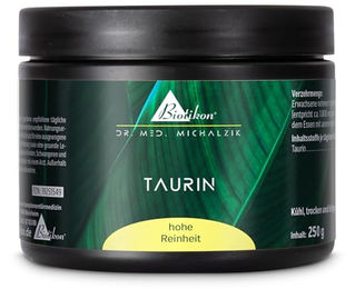 Biotikon Taurin Pulver ohne Zusatzstoffe 250 g – Bild 1 von 2
