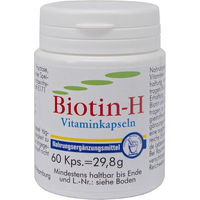 Produktbild von Biotin H Vitaminkapseln von Pharma Peter GmbH