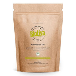 Biotiva Alantwurzel Tee Bio 500g - Echter Alant Inula Helenium - Vegan – Bild 1 von 3
