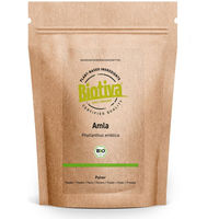 Produktbild von Biotiva Amla Pulver Bio vegan ohne Zusatzstoffe 500 g