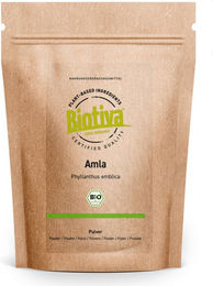 Biotiva Amla Pulver Bio vegan und ohne Zusatzstoffe – Bild 1 von 2