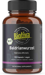 Biotiva Baldrian Bio Kapseln – Bild 1 von 2