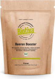 Biotiva Bio Beeren Booster Protein Pulver 400g veganes Superfood mit Acai, Acerola und Maca – Bild 1 von 2