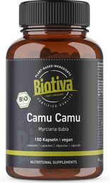 Biotiva Camu Camu Bio Kapseln 120 Stück – Bild 1 von 2