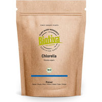 Produktbild von Biotiva Chlorella Pulver Bio vegan ohne Zusatzstoffe