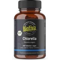 Produktbild von Biotiva Chlorella Tabletten Bio ohne Zusatzstoffe 150 Stück