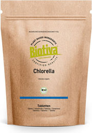 Biotiva Chlorella Tabletten Bio vegan laktosefrei glutenfrei – Bild 1 von 2