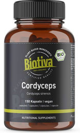 Biotiva Cordyceps Kapseln Bio – Bild 1 von 2