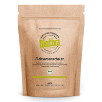Produktbild von Biotiva Flohsamenschalen Bio vegan 500g