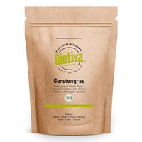 Produktbild von Biotiva Gerstengras Pulver Bio 500g