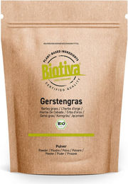 Biotiva Gerstengras Pulver Bio vegan ohne Zusatzstoffe 200 g – Bild 1 von 1