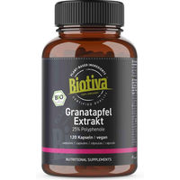 Produktbild von Biotiva Granatapfel Extrakt Kapseln Bio