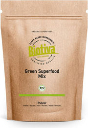 Biotiva Green Superfood Mix Bio Superfood-Mischung Pulver – Bild 1 von 2