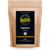 Produktbild von Biotiva Hagebutte Kapseln Bio ohne Zusatzstoffe 180 Stück