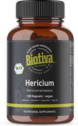 Biotiva Hericium Bio Kapseln vegan ohne Zusatzstoffe – Bild 1 von 2