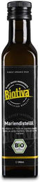 Biotiva Mariendistelöl Bio kaltgepresst vegan 250ml – Bild 1 von 3
