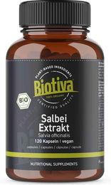 Biotiva Salbei Extrakt Bio Kapseln – Bild 1 von 2
