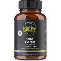 Produktbild von Biotiva Salbei Extrakt Bio Kapseln